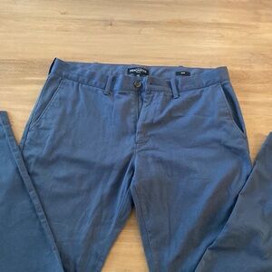 J. crew mercantile flex pants, blue